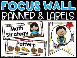Hollywood 1 Math Focus Wall and Banner