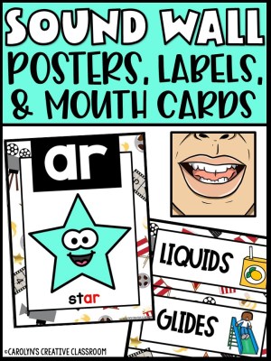 Sound Wall - Phoneme with Mouth Examples (Hollywood 1 Theme)