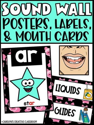 Sound Wall - Phoneme with Mouth Examples (Pigs 2 Theme)