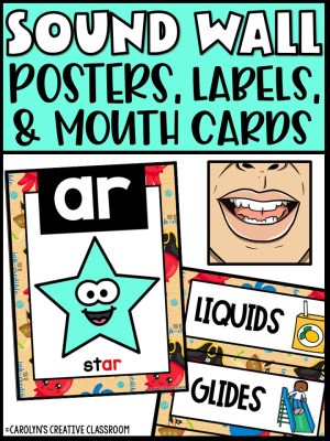 Sound Wall - Phoneme with Mouth Examples (Pirate 2 Theme)