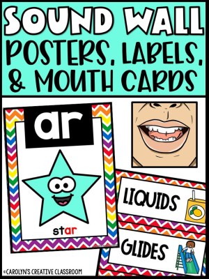 Sound Wall - Phoneme with Mouth Examples (Rainbow 6 Theme)