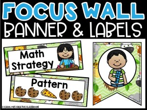 Safari 4 Math Focus Wall and Banner