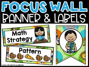 Safari 1 Math Focus Wall and Banner