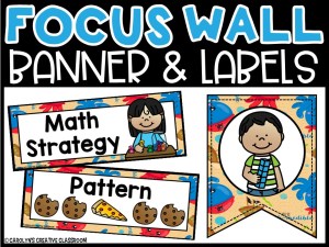 Pirate 2 Math Focus Wall and Banner