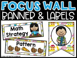 Owls 1 Math Focus Wall and Banner