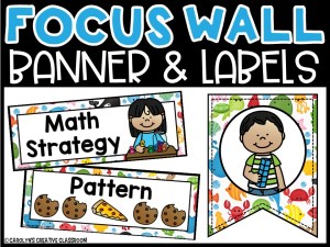 Ocean 3 Math Focus Wall and Banner