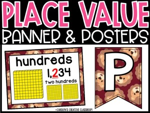 Place Value Posters and Banners | Lion 5 Classroom Decor