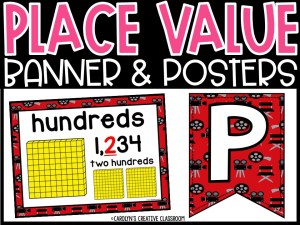 Place Value Posters and Banners | Hollywood 2 Classroom Decor
