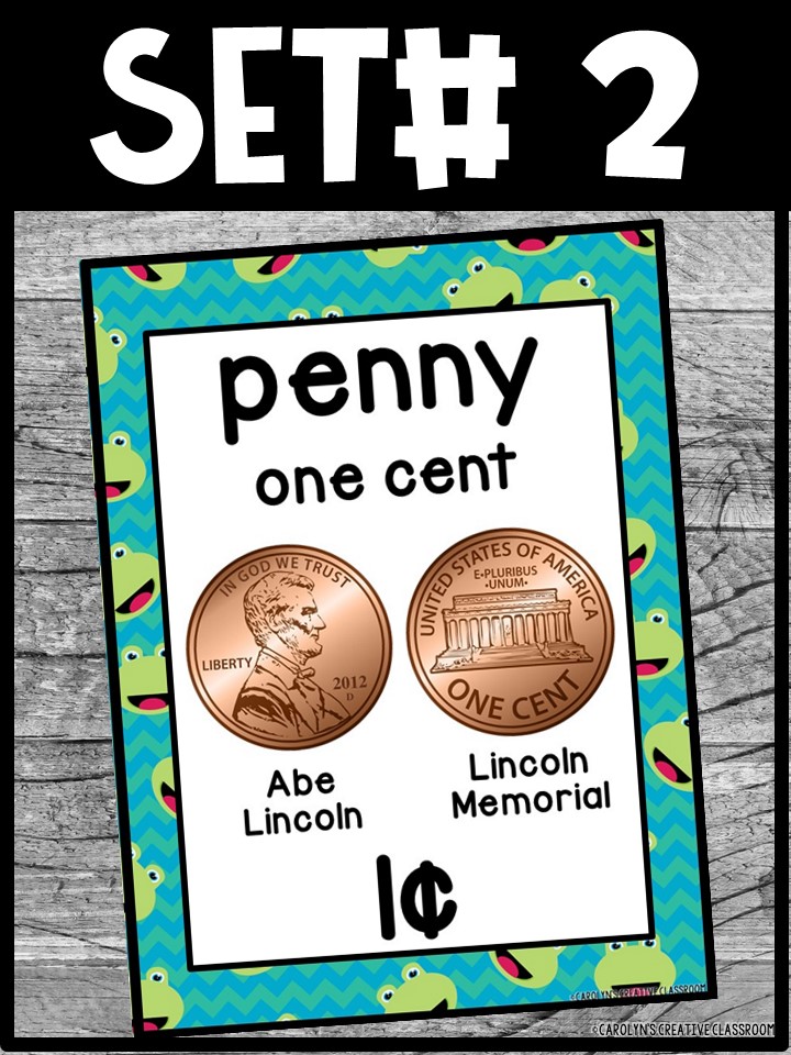 US Money Posters - Coin and Dollar Posters | Frog 3 Classroom Decor - Image 6