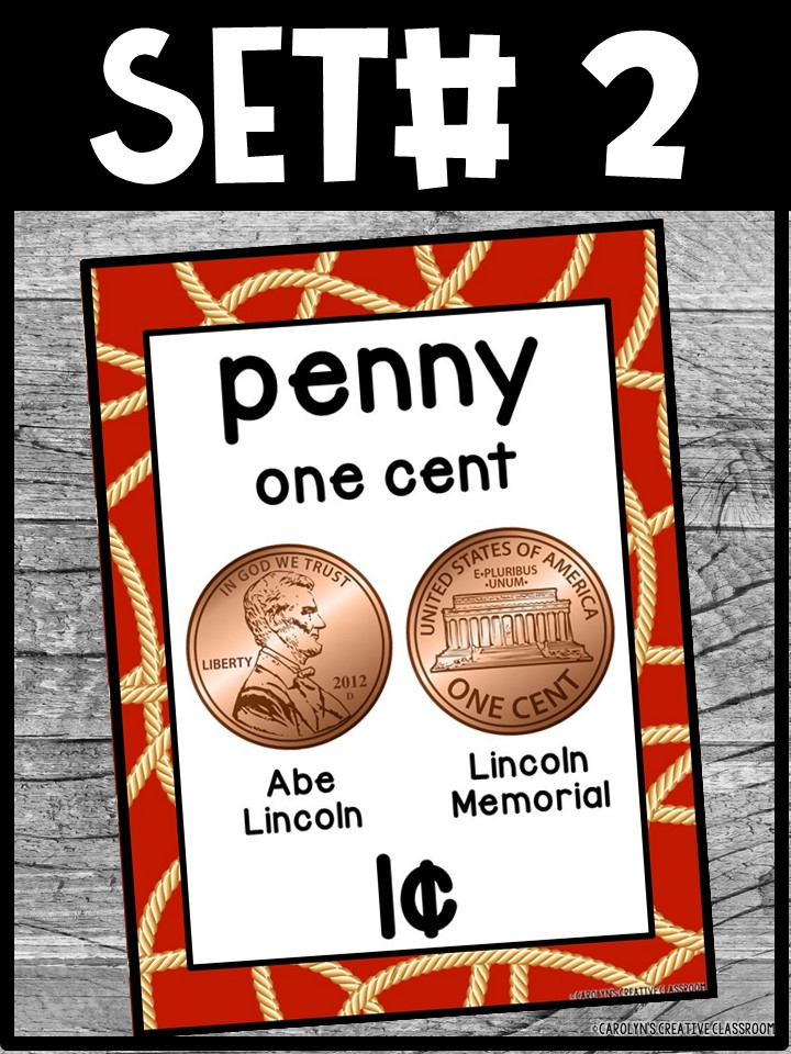 US Money Posters - Coin and Dollar Posters | Cowboy 3 Classroom Decor - Image 6