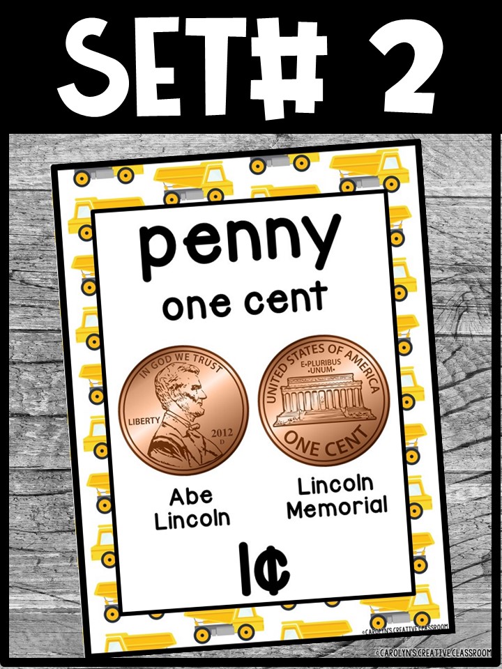 US Money Posters - Coin and Dollar Posters | Construction 2 Classroom Decor - Image 6