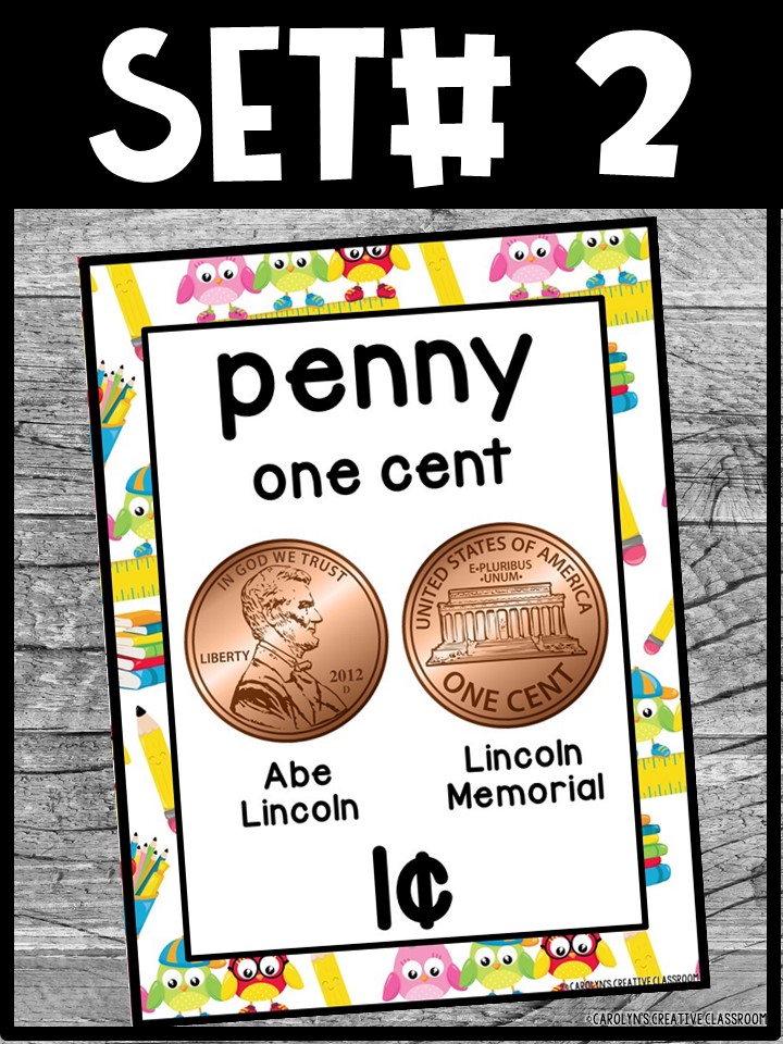 US Money Posters - Coin and Dollar Posters | Owl 1 Classroom Decor - Image 6