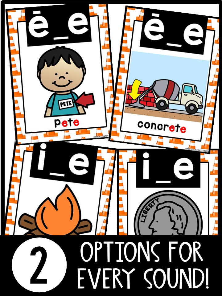 Sound Wall - Phoneme with Mouth Examples (Construction 10 Theme) - Image 2