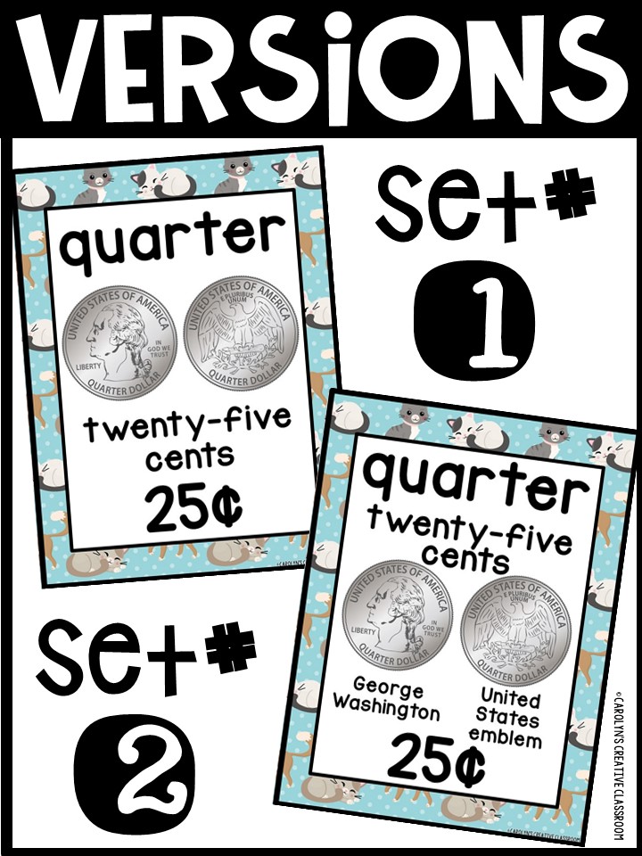 US Money Posters - Coin and Dollar Posters | Cat 3 Classroom Decor - Image 2