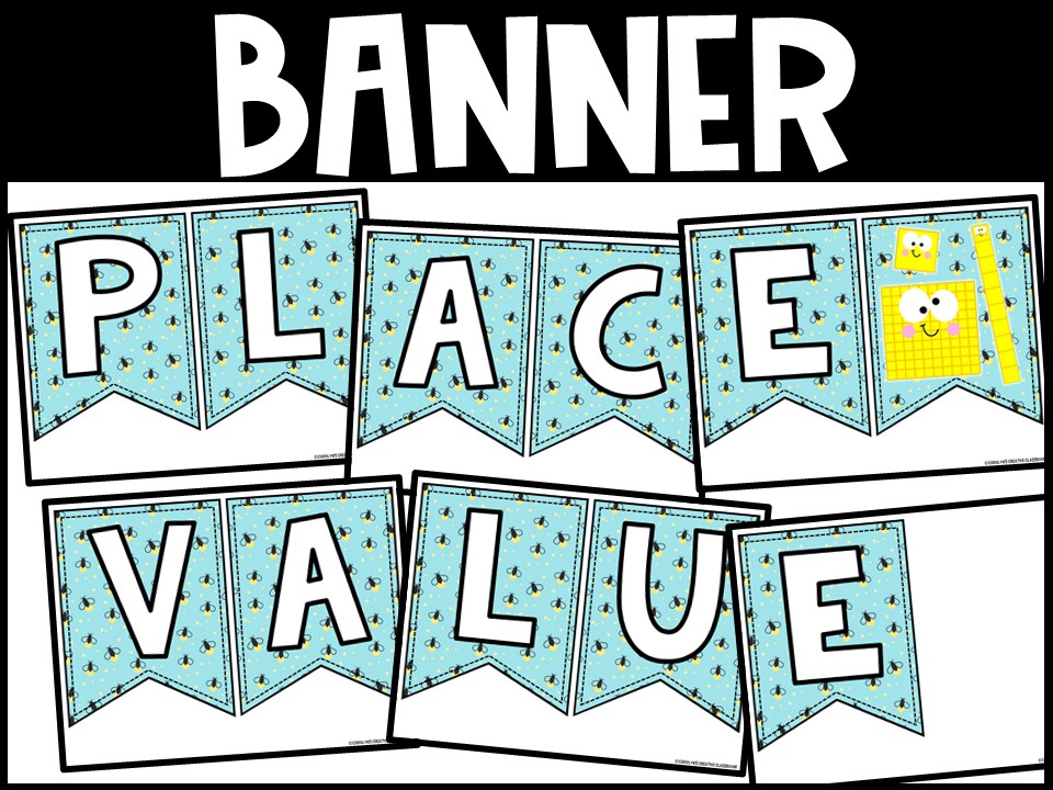Place Value Posters and Banners | Fireflies Classroom Decor - Image 2