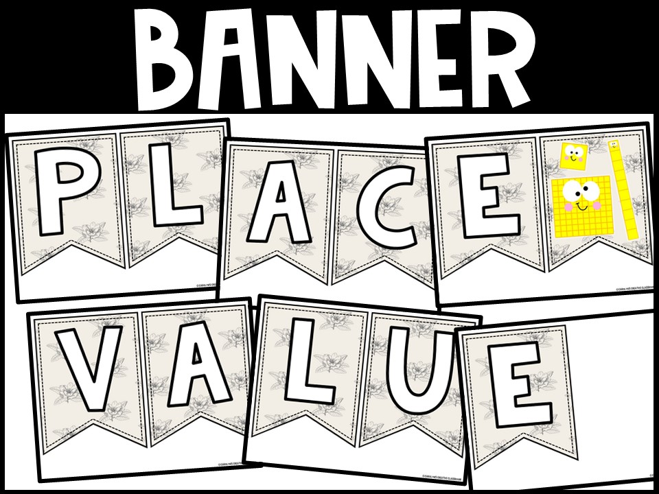 Place Value Posters and Banners | Vintage Farmhouse Classroom Decor - Image 2