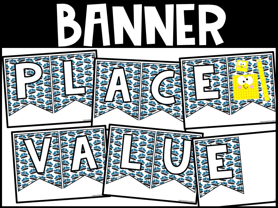 Place Value Posters and Banners | Police Classroom Decor - Image 2