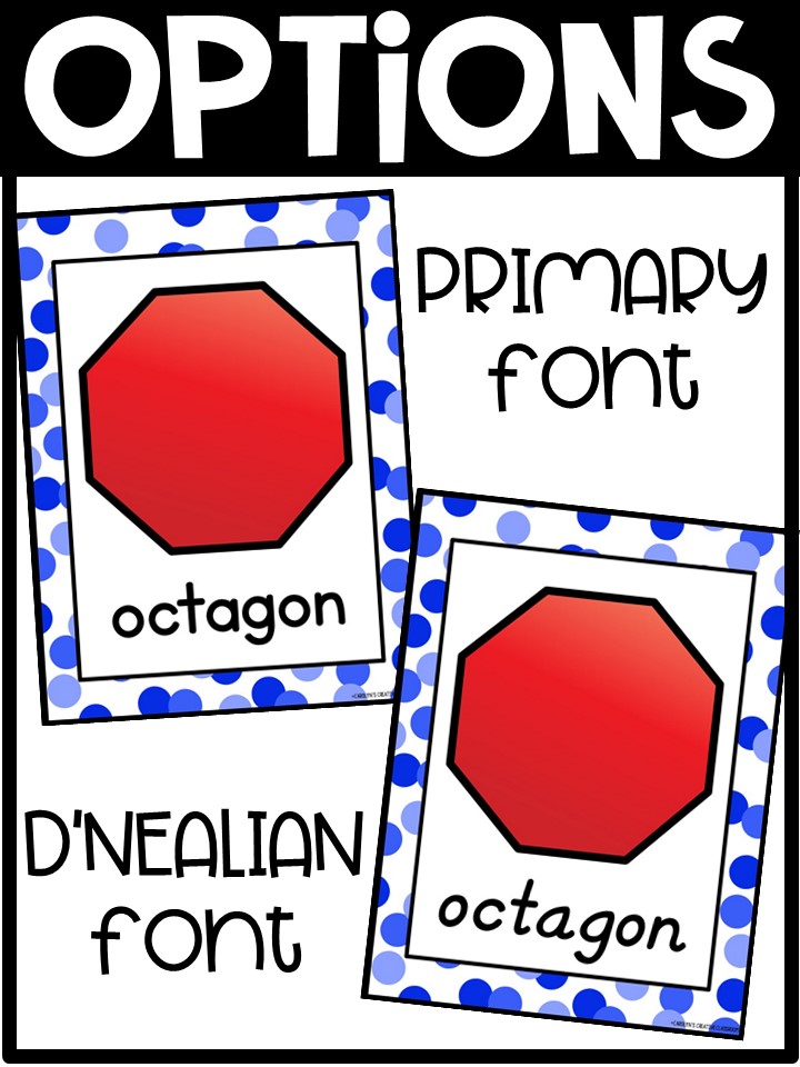 Shape Posters | Confetti Classroom Decor - Image 2