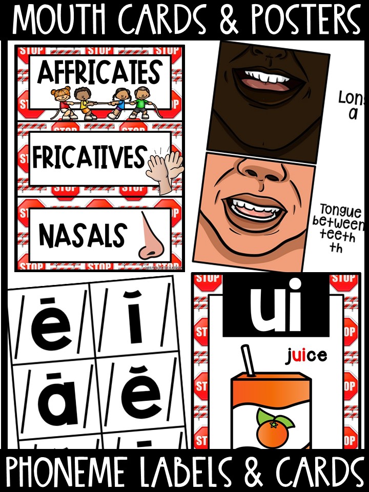 Sound Wall - Phoneme with Mouth Examples (Construction 8 Theme) - Image 3