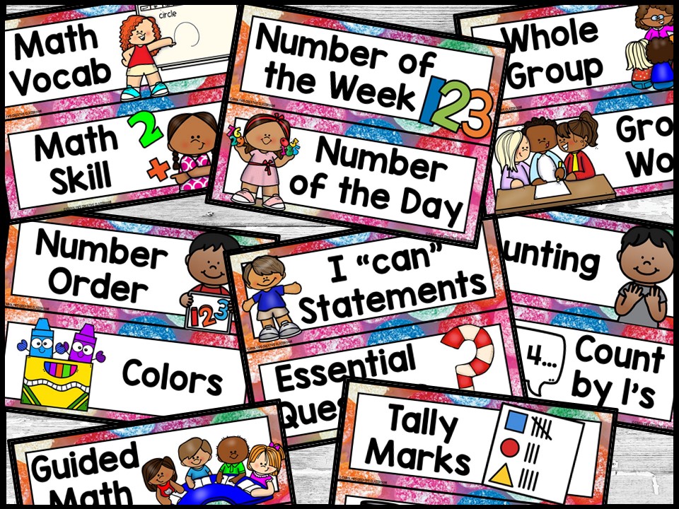 Candy Math Focus Wall and Banner - Image 3