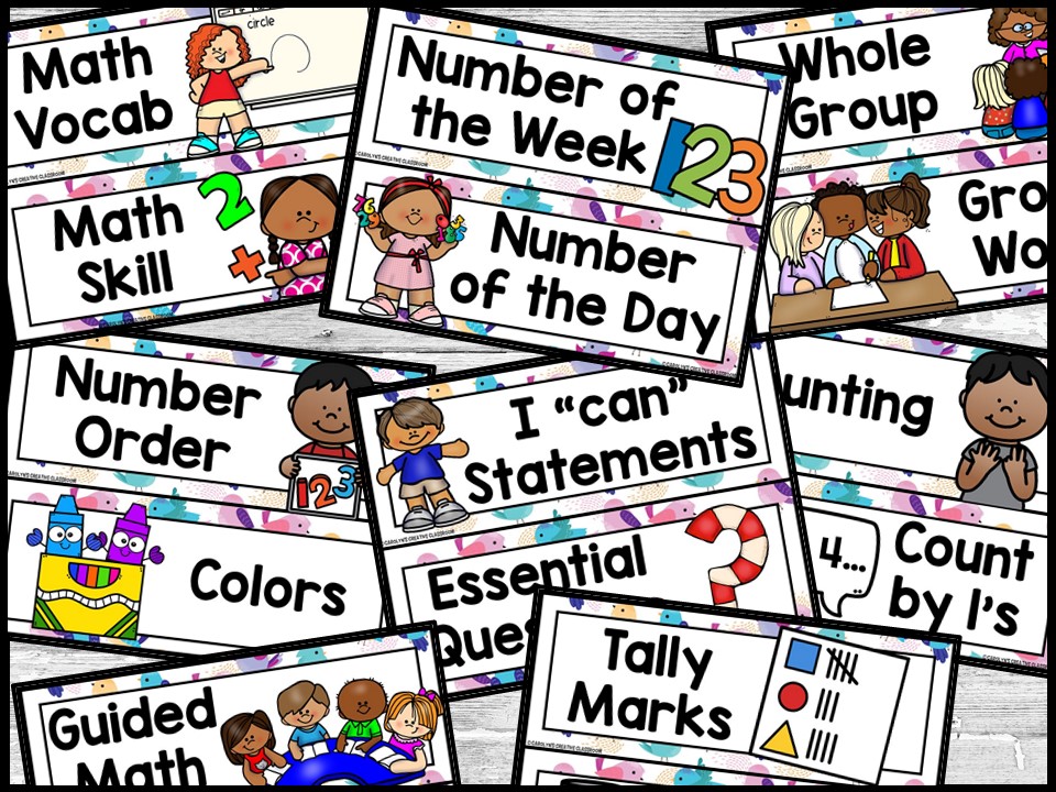 Bird 2 Math Focus Wall and Banner - Image 3