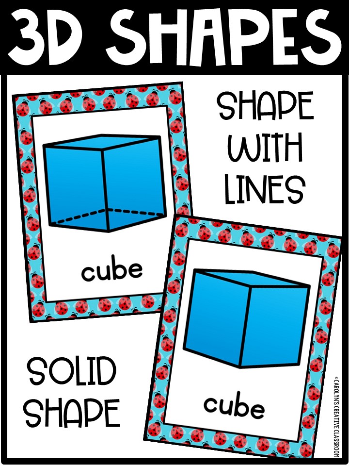 Shape Posters | Ladybug 1 Classroom Decor - Image 3