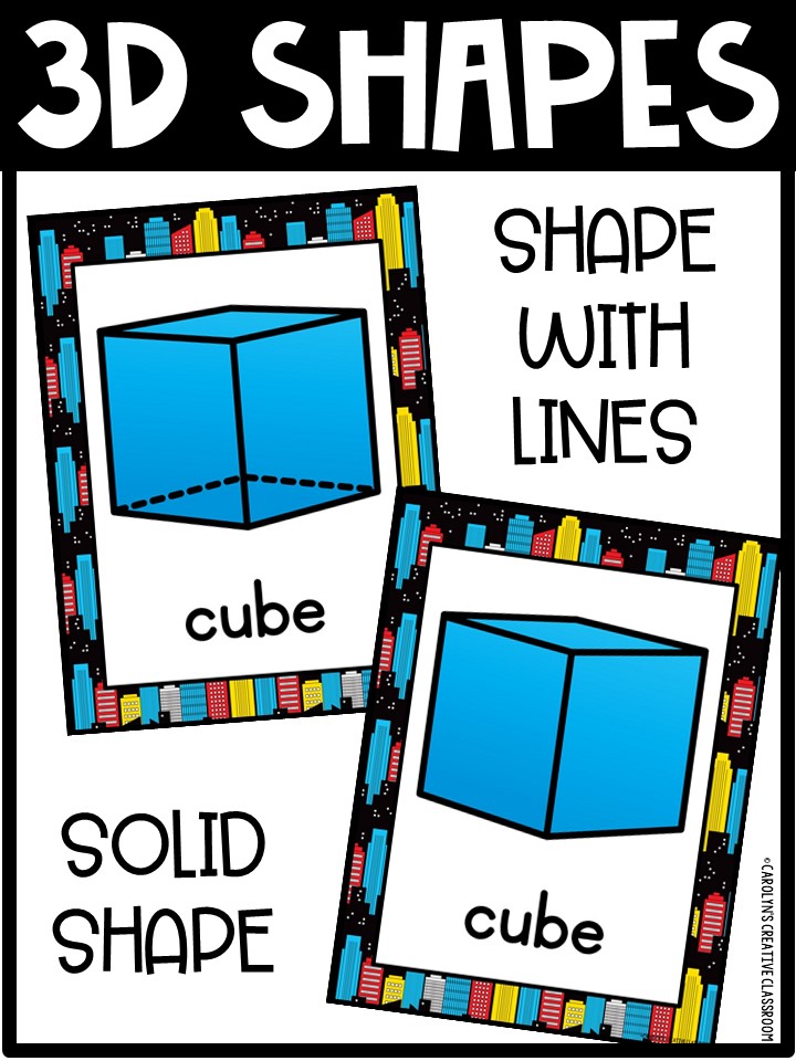 Shape Posters | Super Hero Classroom Decor - Image 3