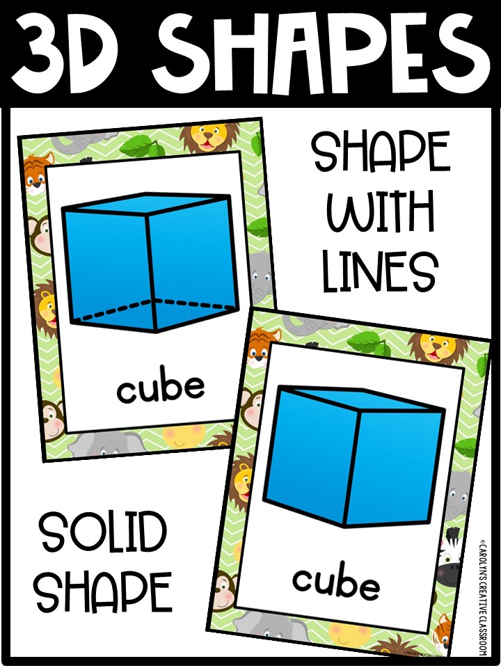 Shape Posters | Safari 4 Classroom Decor - Image 3
