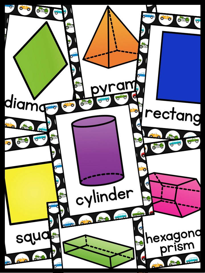 Shape Posters | Driving 2 Classroom Decor - Image 4