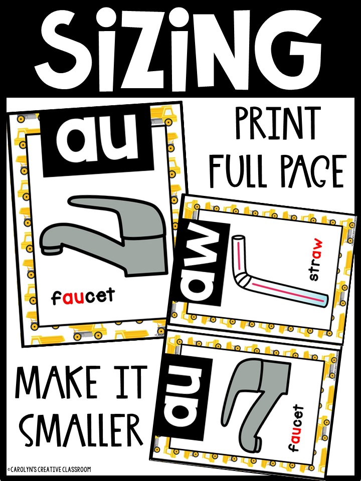 Sound Wall - Phoneme with Mouth Examples (Construction 2 Theme) - Image 4