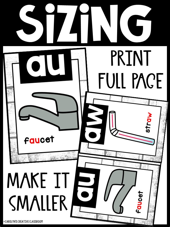 Sound Wall - Phoneme with Mouth Examples (Country Chic Theme) - Image 4