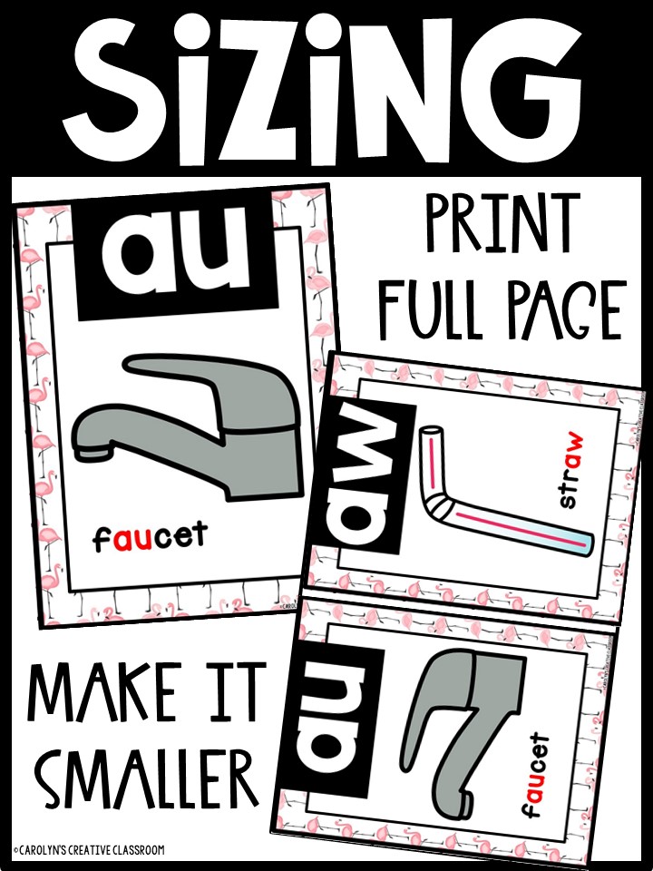 Sound Wall - Phoneme with Mouth Examples (Flamingo 1 Theme) - Image 4