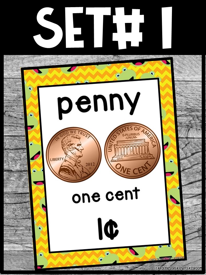 US Money Posters - Coin and Dollar Posters | Frog 5 Classroom Decor - Image 5