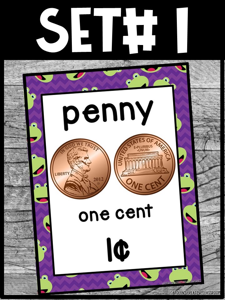 US Money Posters - Coin and Dollar Posters | Frog 4 Classroom Decor - Image 5
