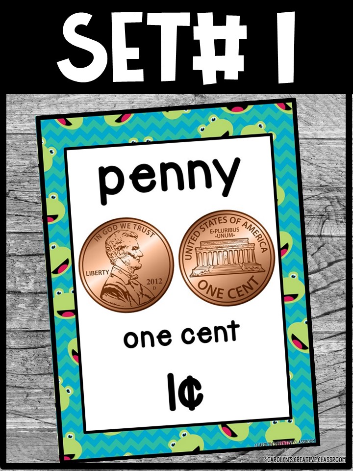 US Money Posters - Coin and Dollar Posters | Frog 3 Classroom Decor - Image 5