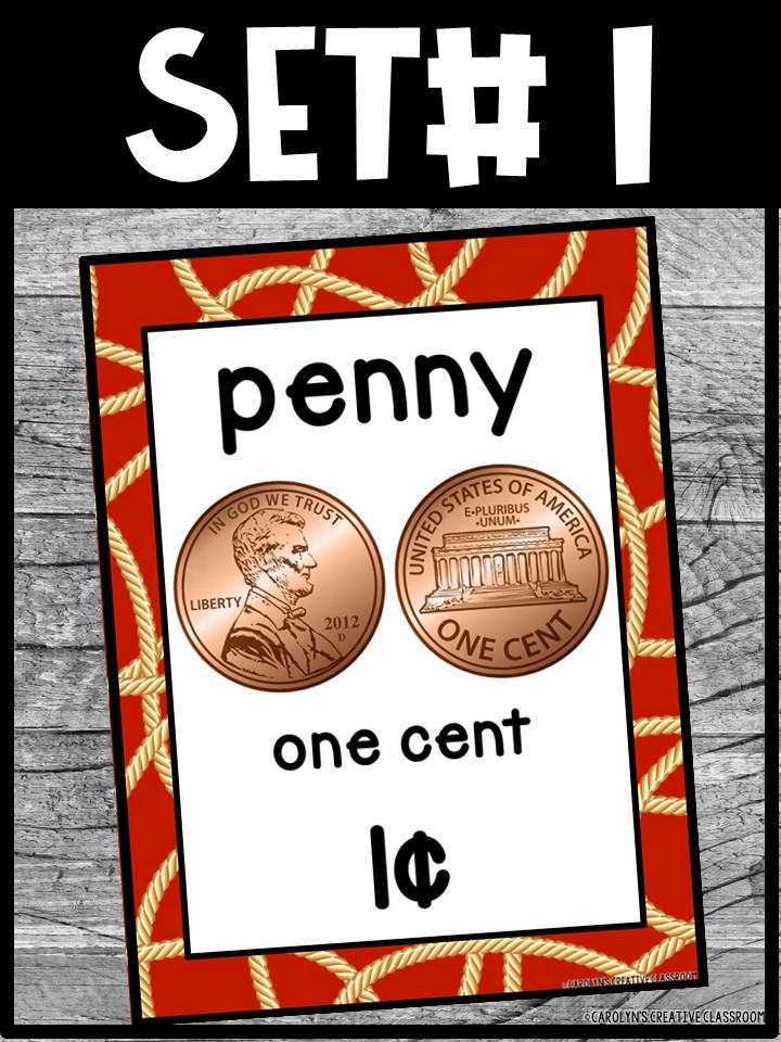 US Money Posters - Coin and Dollar Posters | Cowboy 3 Classroom Decor - Image 5