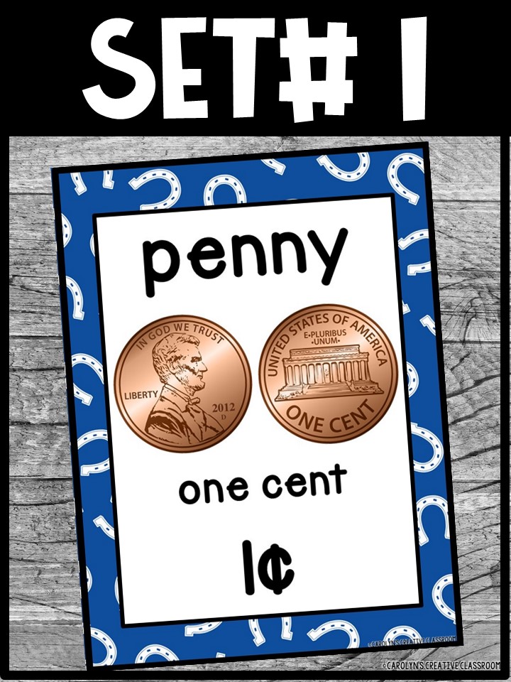 US Money Posters - Coin and Dollar Posters | Cowboy 1 Classroom Decor - Image 5