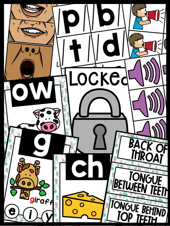 Sound Wall - Phoneme with Mouth Examples (Cactus 4 Theme) - Image 5