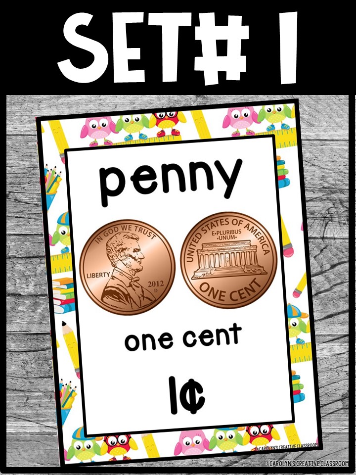 US Money Posters - Coin and Dollar Posters | Owl 1 Classroom Decor - Image 5