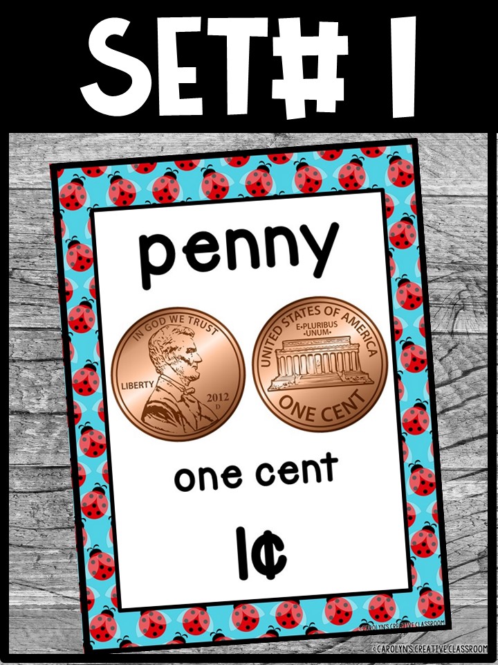 US Money Posters - Coin and Dollar Posters | Ladybug 1 Classroom Decor - Image 5