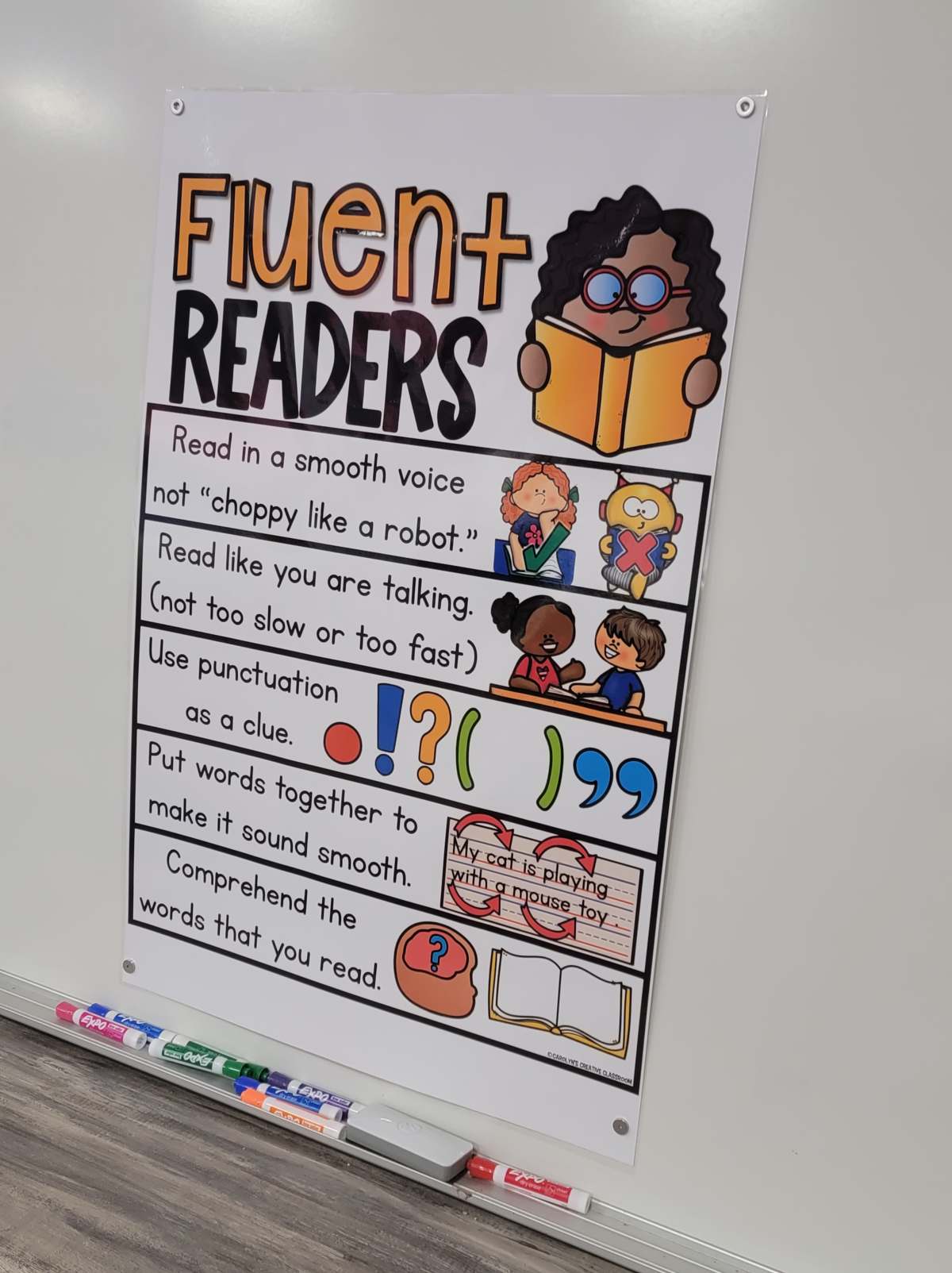Fluent Readers Anchor Chart [Hard Good]