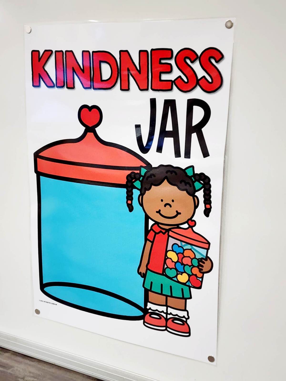 Kindness Jar Anchor Chart [Hard Good] Option 2
