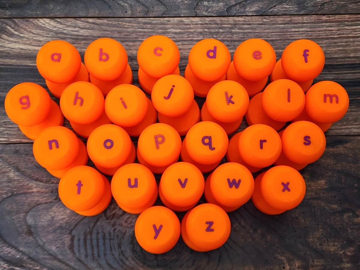 Playdoh Pack Playdoh Stamps Alphabet Playdough Stamps For Kids