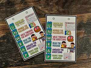 Desktop Anchor Chart: UNWRAP - Option 1 [*SOLD INDIVIDUALLY]