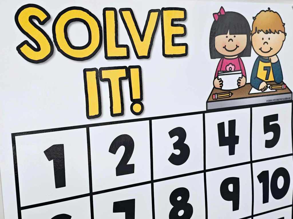 Solve It Anchor Chart [Hard Good] – Option 1