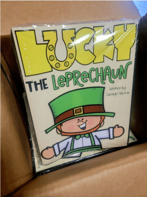 Lucky the Leprechaun Story Book [Hard Good]