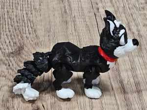Carolyn's Classroom Critters: Dog (Black and White)