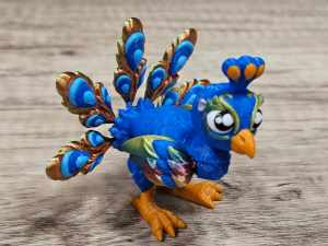 Carolyn's Classroom Critters: Peacock - Blue