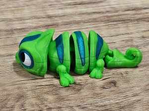 Carolyn's Classroom Critters: Chameleon - Green