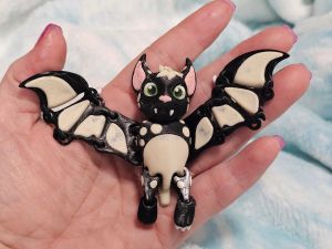 Carolyn's Classroom Critters: Bat - Black